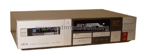 Stereo Cassette Deck HX-2; Akai Electric Co., (ID = 2222603) R-Player