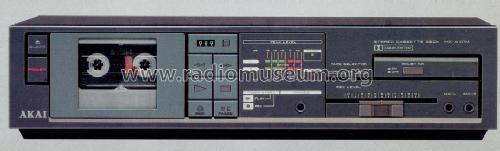 Stereo Cassette Deck HX-A101; Akai Electric Co., (ID = 1242935) Reg-Riprod