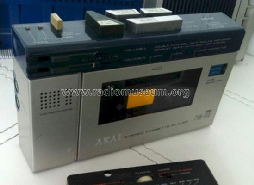 Stereo Cassette Player PM-06; Akai Electric Co., (ID = 1102880) Reg-Riprod