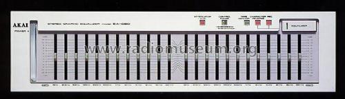 Stereo Graphic Equalizer EA-G 90; Akai Electric Co., (ID = 663816) Ampl/Mixer