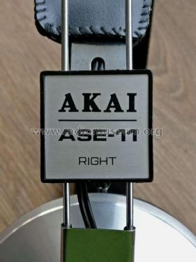 Stereo Headphone ASE-11; Akai Electric Co., (ID = 2206329) Lautspr.-K