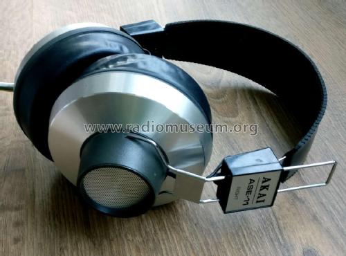 Stereo Headphone ASE-11; Akai Electric Co., (ID = 2206334) Speaker-P