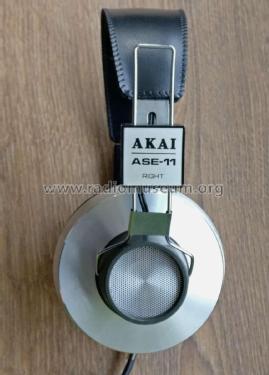 Stereo Headphone ASE-11; Akai Electric Co., (ID = 2206335) Speaker-P