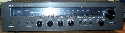 Stereo Receiver AA-1155; Akai Electric Co., (ID = 435877) Radio