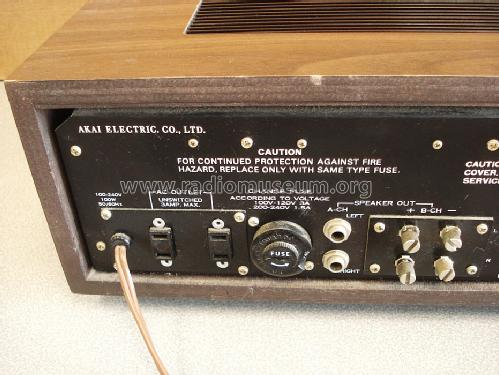Solid State Stereo Receiver AA-6300; Akai Electric Co., (ID = 1238724) Radio