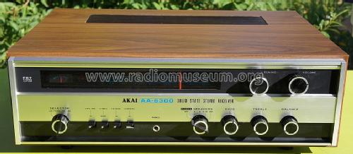 Solid State Stereo Receiver AA-6300; Akai Electric Co., (ID = 1486767) Radio