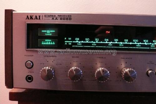 Stereo Receiver AA-8080; Akai Electric Co., (ID = 1352614) Radio