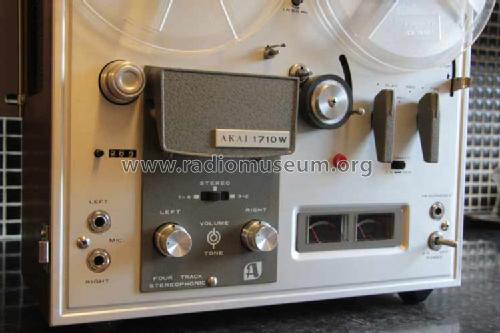 Stereo Tape Deck 1710W; Akai Electric Co., (ID = 1679534) Ton-Bild