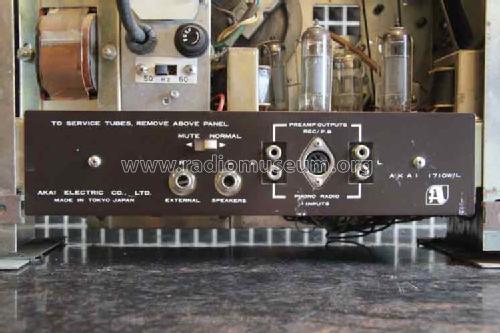 Stereo Tape Deck 1710W; Akai Electric Co., (ID = 1679540) Reg-Riprod