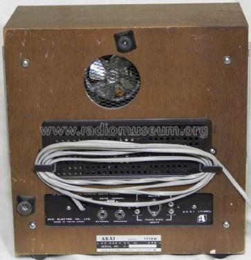 Stereo Tape Deck 1710W; Akai Electric Co., (ID = 1946138) Reg-Riprod