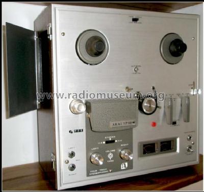 Stereo Tape Deck 1710W; Akai Electric Co., (ID = 818835) Reg-Riprod