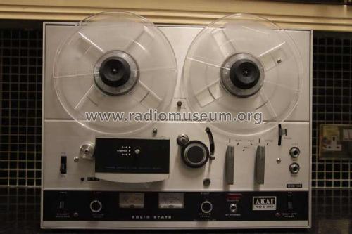 Stereo Tape Deck 4000D; Akai Electric Co., (ID = 1680620) R-Player