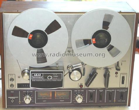 Stereo Tape Deck 4000DS; Akai Electric Co., (ID = 116366) R-Player