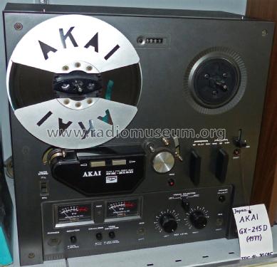 Stereo Tape Deck GX-215D; Akai Electric Co., (ID = 2212737) Sonido-V