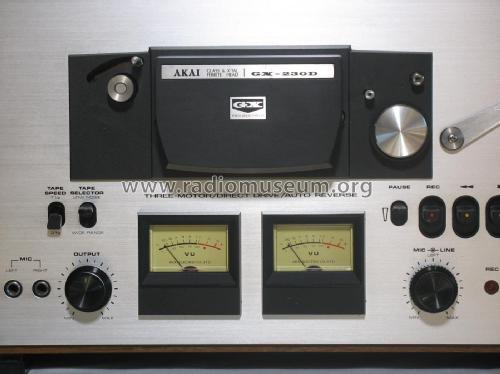 Stereo Tape Deck GX-230D; Akai Electric Co., (ID = 2110852) Reg-Riprod