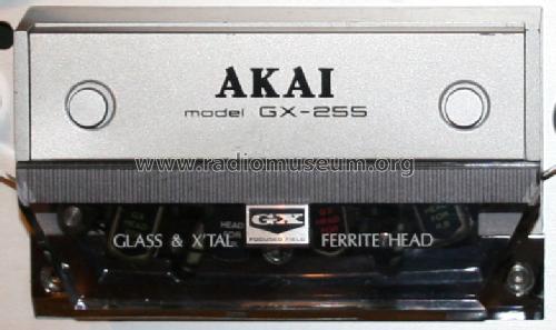 4-Track 2-Channel Stereo Tape Deck GX-255; Akai Electric Co., (ID = 780451) R-Player