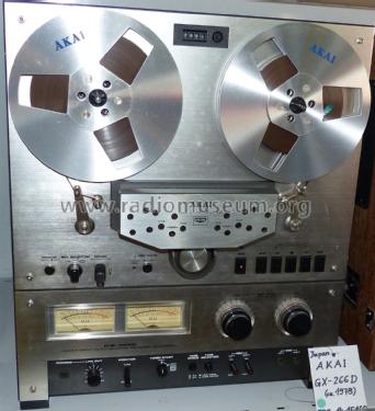 Stereo Tape Deck GX-266D; Akai Electric Co., (ID = 2212580) Reg-Riprod