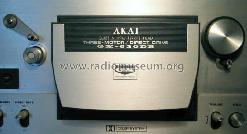 Stereo Tape Deck GX-630 DB; Akai Electric Co., (ID = 1005393) R-Player