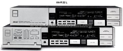 Stereo Receiver AA-R22L; Akai Electric Co., (ID = 1792866) Radio