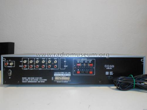 Computer Controlled Amplifier AM-U3; Akai Electric Co., (ID = 2149701) Ampl/Mixer
