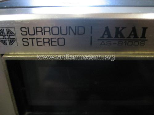 Surround Stereo AS-8100-S; Akai Electric Co., (ID = 1443748) Radio