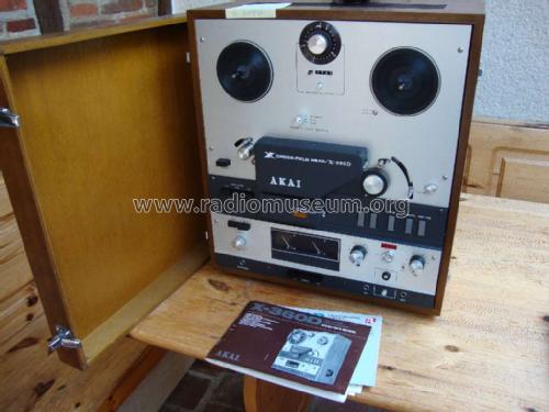 Tape Recorder X-360D; Akai Electric Co., (ID = 1909185) R-Player