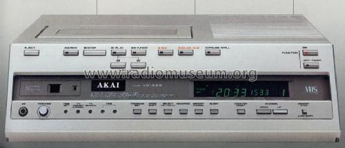 Video Cassette Recorder VS-5EG; Akai Electric Co., (ID = 1290254) Ton-Bild