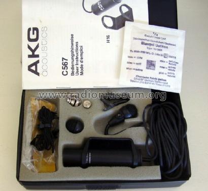 C567E; AKG Acoustics GmbH; (ID = 1261293) Microphone/PU