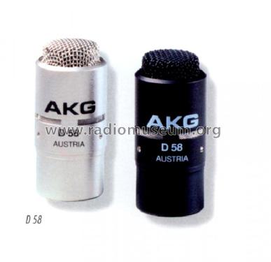 D58; AKG Acoustics GmbH; (ID = 55517) Microphone/PU