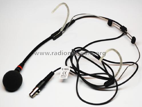 Nackenbügel-Mikrofon C555 L; AKG Acoustics GmbH; (ID = 1587956) Microphone/PU