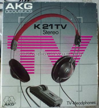 Stereo Kopfhörer K21TV; AKG Acoustics GmbH; (ID = 2067489) Parleur