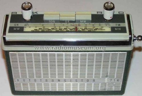 Autotransistor 716 AT-716/6900; Akkord-Radio + (ID = 574454) Radio