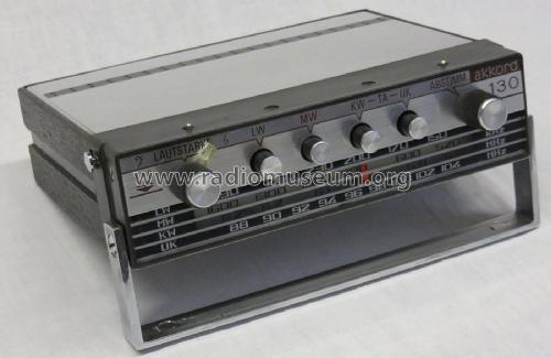 Autotransistor de Luxe 130 AT-130/8300; Akkord-Radio + (ID = 2814922) Radio