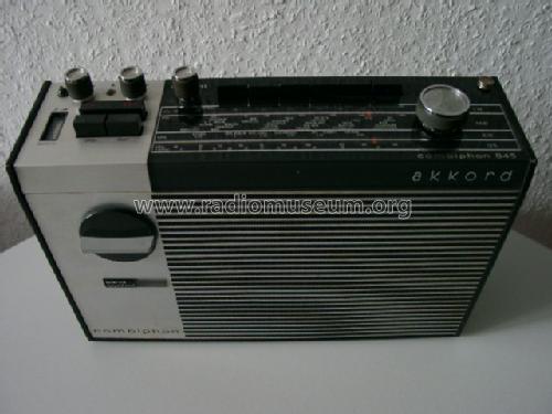 Combiphon 845; Akkord-Radio + (ID = 15216) Radio
