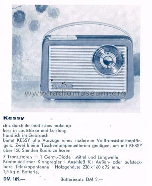 Kessy 529/1900; Akkord-Radio + (ID = 2425623) Radio