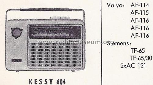 Kessy 604/4.600; Akkord-Radio + (ID = 1438712) Radio