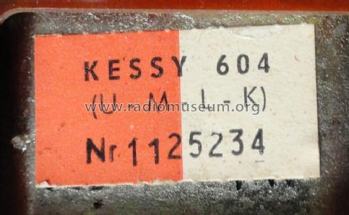 Kessy 604/4.600; Akkord-Radio + (ID = 1477730) Radio