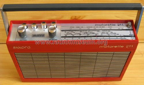 Motorette 211/7700; Akkord-Radio + (ID = 414573) Radio