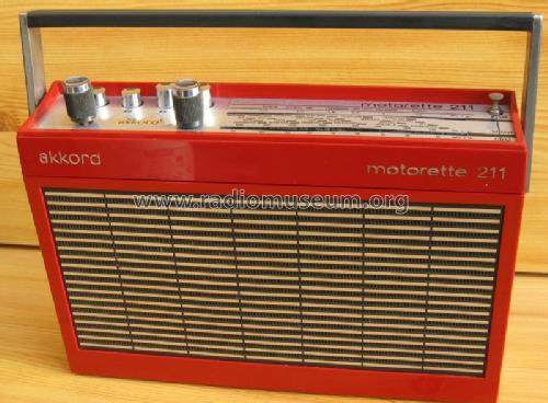 Motorette 211/7700; Akkord-Radio + (ID = 414574) Radio