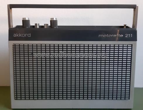 Motorette 211; Akkord-Radio + (ID = 2395255) Radio