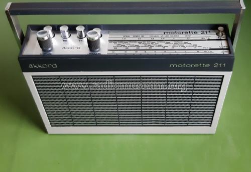 Motorette 211/7700; Akkord-Radio + (ID = 2395256) Radio