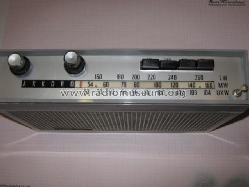 Motorette 690/4900; Akkord-Radio + (ID = 690551) Radio