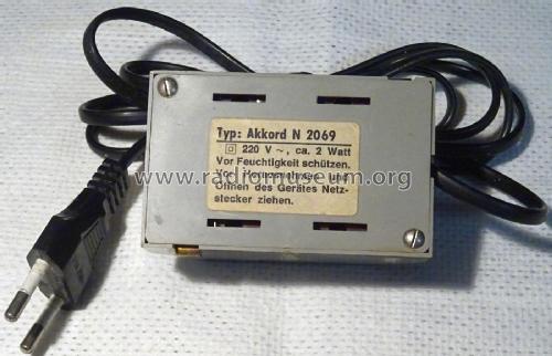 Netzgerät N2069; Akkord-Radio + (ID = 2867206) Power-S