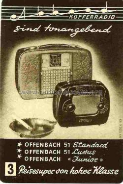 Offenbach 51; Akkord-Radio + (ID = 675480) Radio