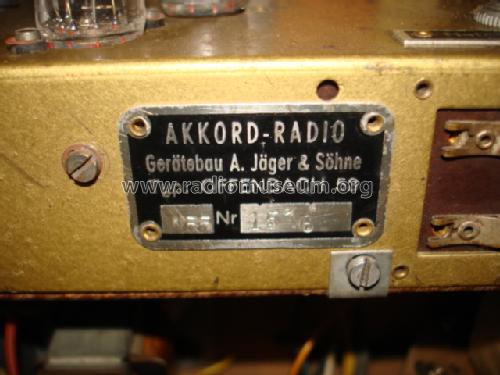 Offenbach 53; Akkord-Radio + (ID = 641090) Radio