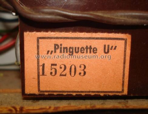Pinguette U56; Akkord-Radio + (ID = 2616413) Radio