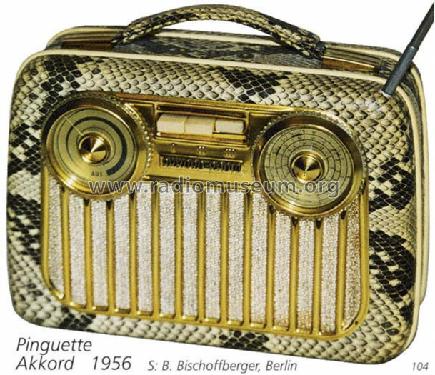 Pinguette U56; Akkord-Radio + (ID = 70) Radio