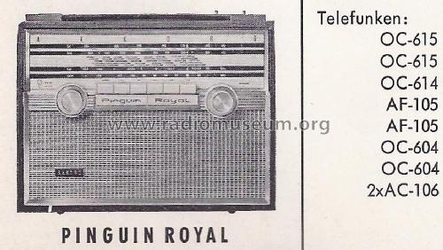 Pinguin Royal 517/4700; Akkord-Radio + (ID = 1438717) Radio