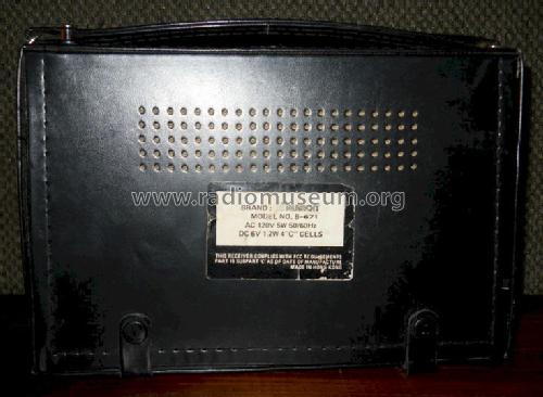 CB-TV with AM-FM-WB Multiband Portable Radio B-671; Alaron Inc.; Auburn (ID = 1126932) Radio