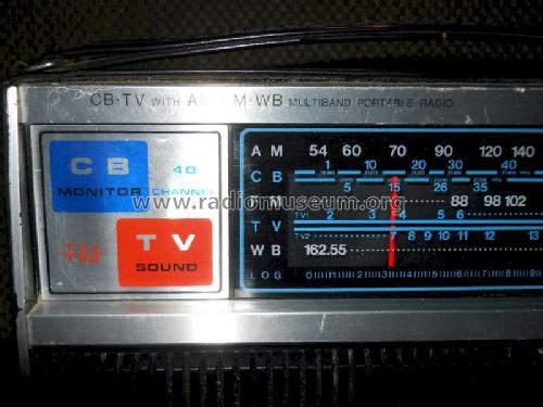 CB-TV with AM-FM-WB Multiband Portable Radio B-671; Alaron Inc.; Auburn (ID = 1126934) Radio